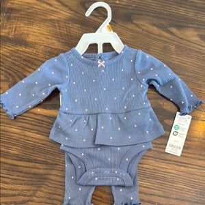 BRAND NEW Carter's Baby Girl Outfit